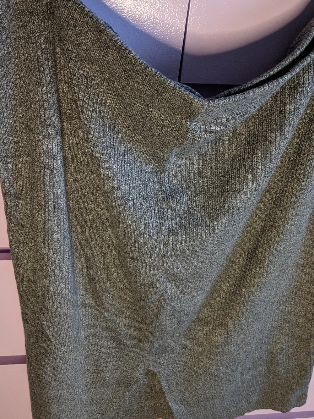 Reitmans Heather Grey Ribbed Tube Top - Picture 2 of 3